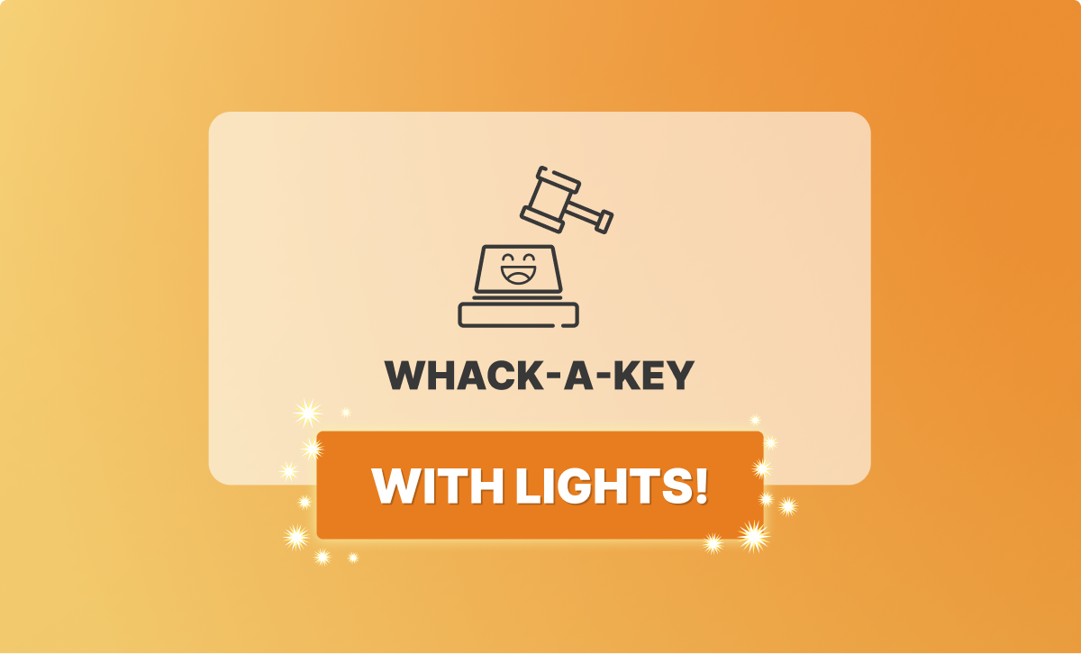 Whack-a-Key Lights Up Your Board