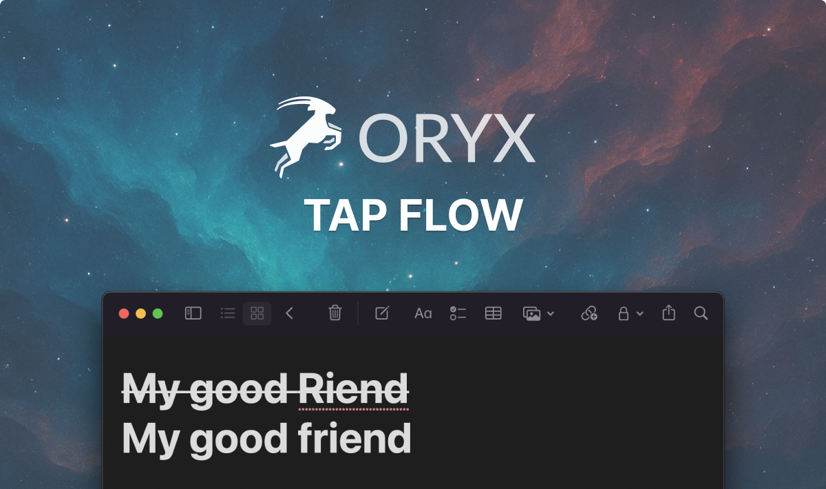 Introducing Tap Flow