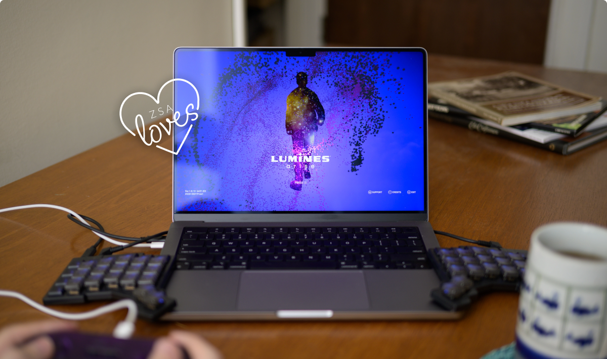 ZSA Loves: Lumines