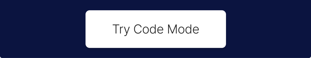 Code Mode comes to typ.ing