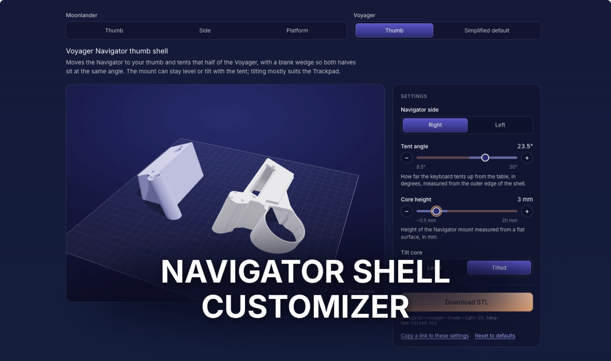 Navigator Shell Configurator